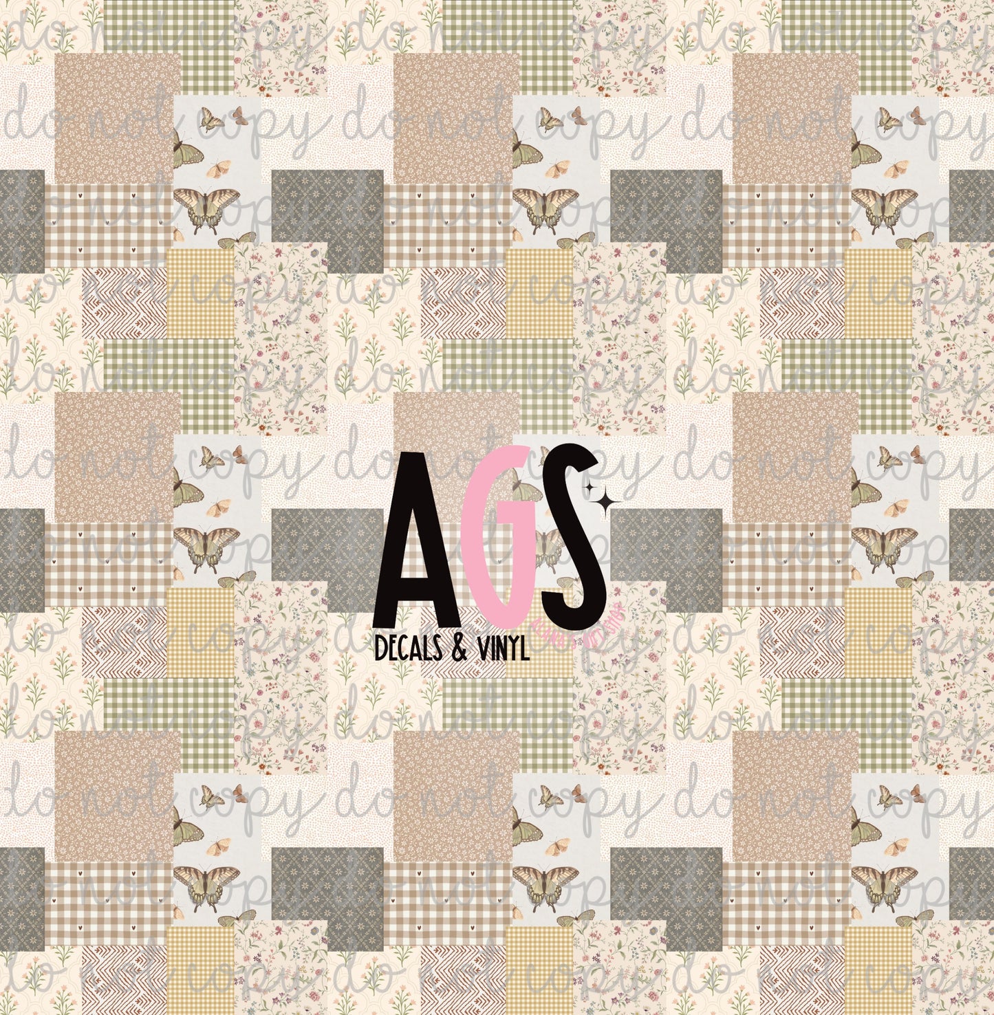 2119 Butterfly Patchwork