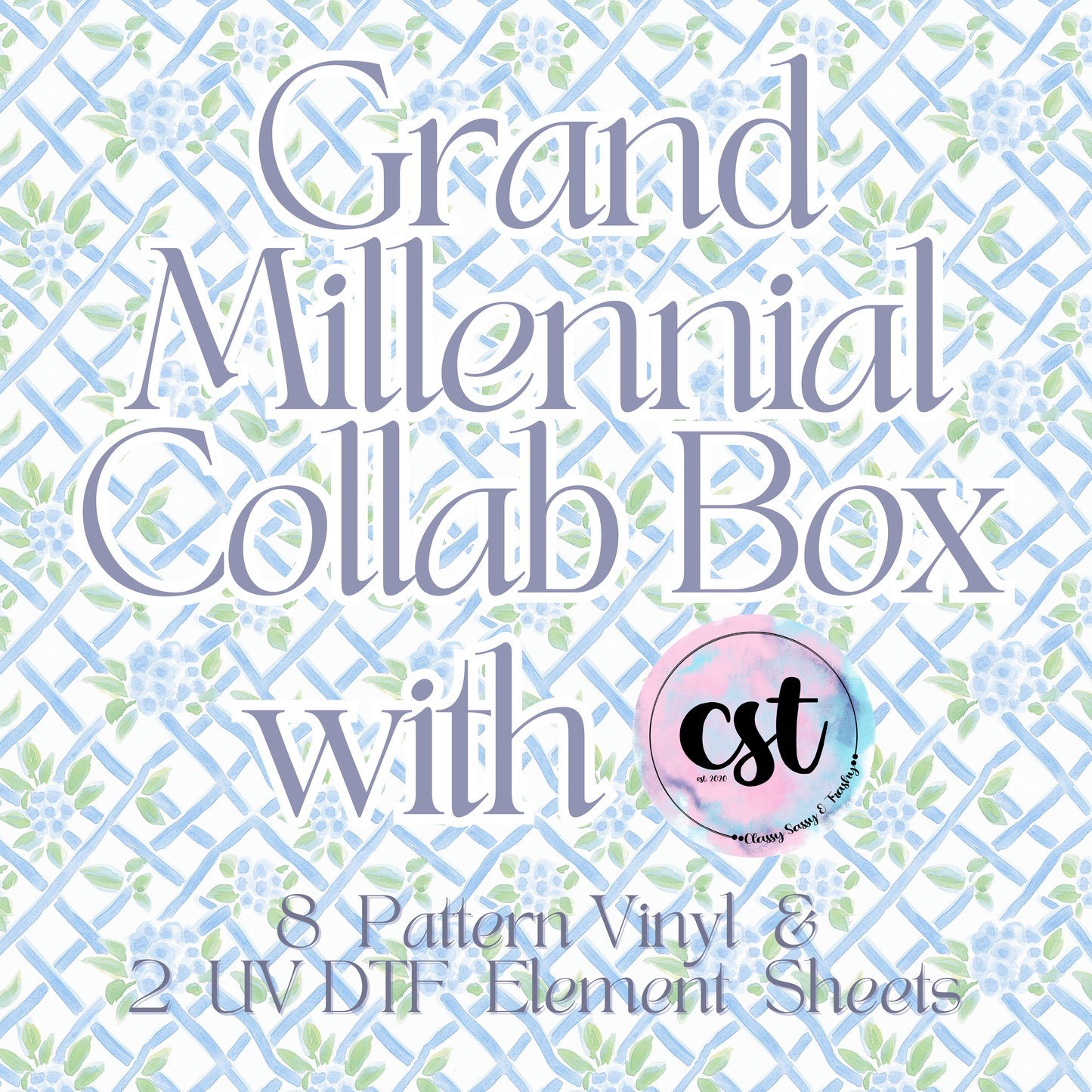 Grand Millennial Collab Box With CST