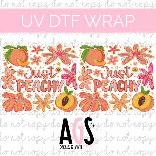 UV DTF WRAP 134 Just Peachy