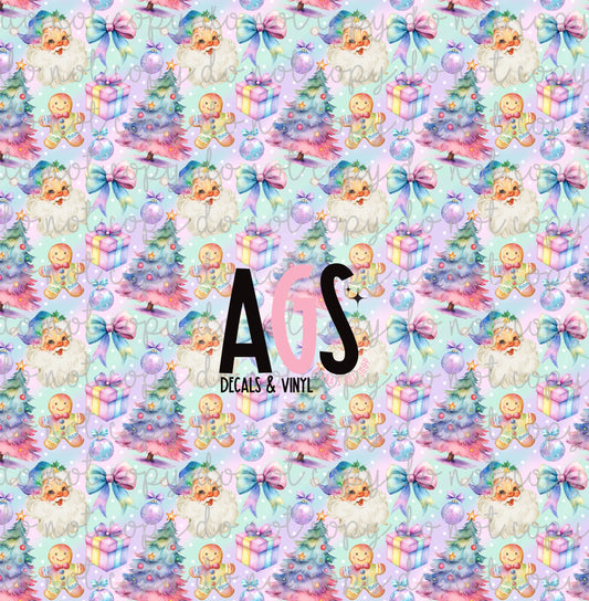 1858 Rainbow Vintage Santa