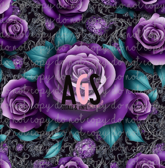 1255 Royal Purple Roses