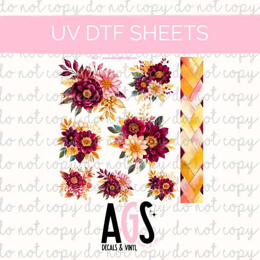 UV DTF SHEET 051 Golden Hour