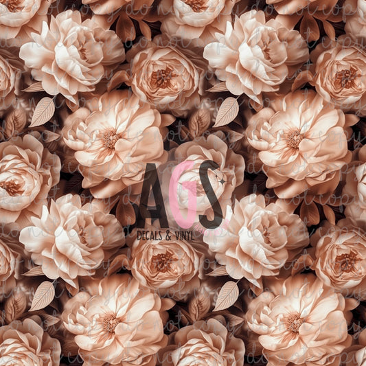 1557 Sepiatone Flowers