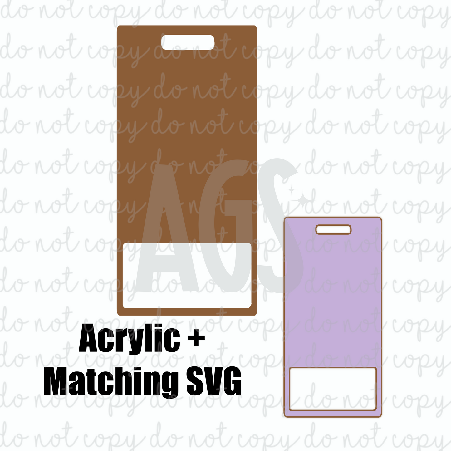 Badge Buddy Vertical Reg. - With Matching SVG