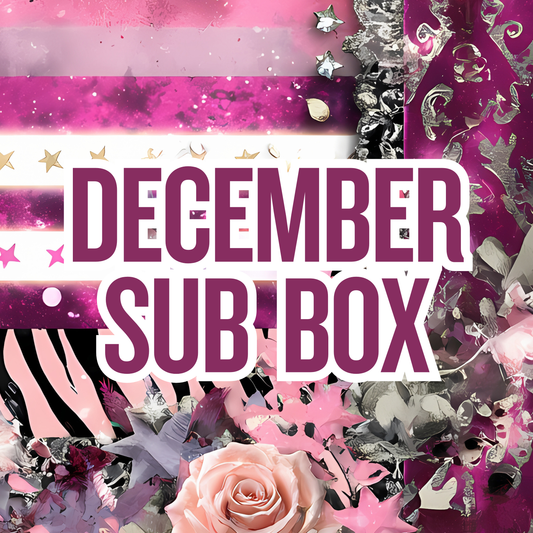 LEFT OVER December BOX - ONE TIME BUY - NOT THE SUBSCRIPTION