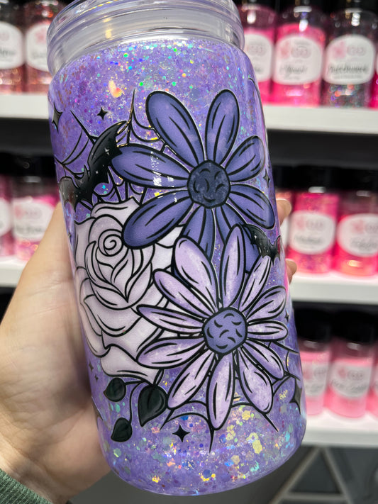 ACRYLIC SNOW GLOBE 16oz -DO NOT ORDER WITH VINYL