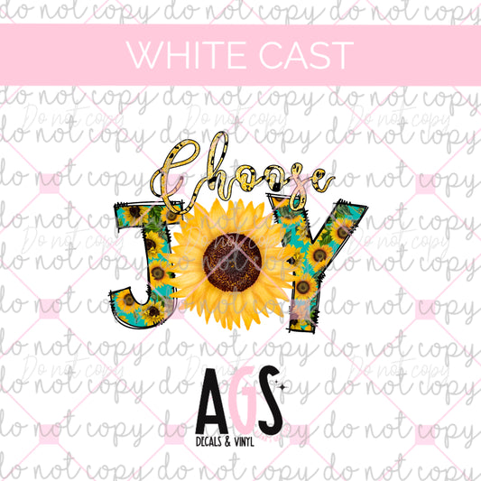 WC-398 Choose Joy Sunflower
