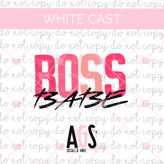 WC-446 Boss Babe Hot Pink