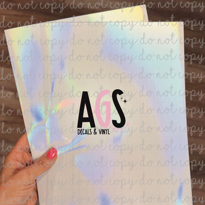 COMPOSITION NOTEBOOK Holographic Overlay Sheets