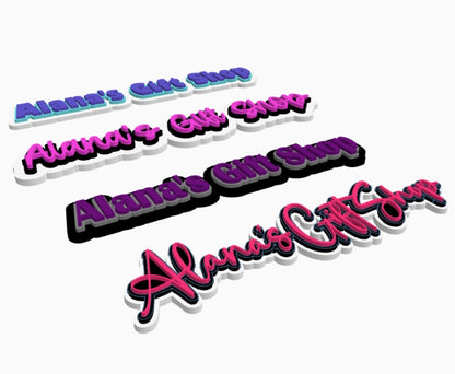 Custom 3D Watermark