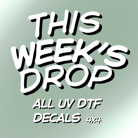Get the Whole Drop 6•5•26 Decals Only