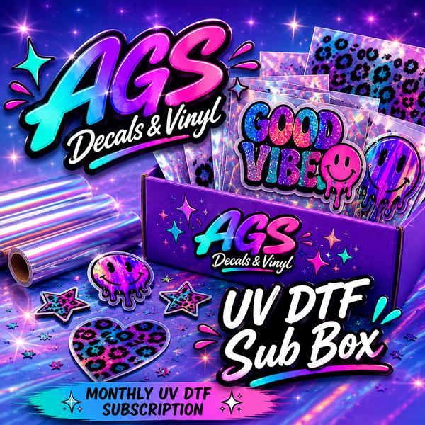 AGS UV DTF Sub Box •ORDER SEPARATELY•