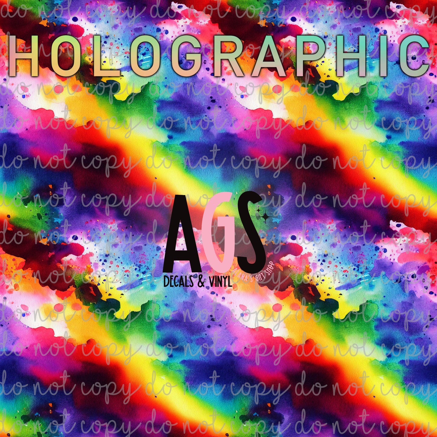 601 Mixed Rainbow - HOLOGRAPHIC