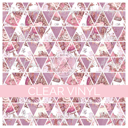 143 Dusty Lilac Triangles