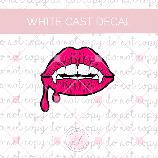 WC-059 Dripping Vampire Lips