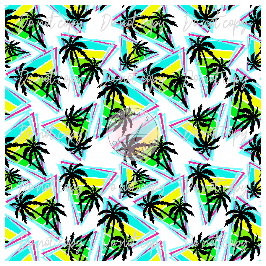 115 Triangle Palm Trees