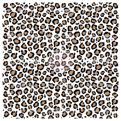 130 Leopard Print Tan & Black