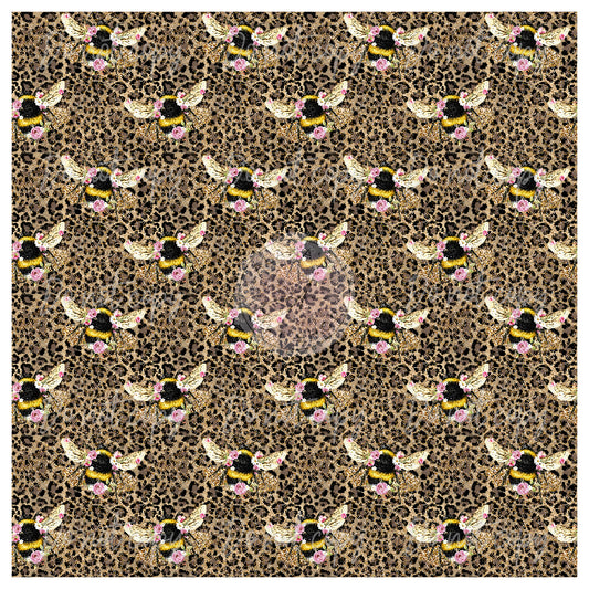 031 Bee Leopard Print