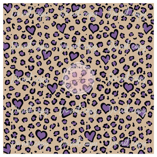 186 Purple Heart Leopard