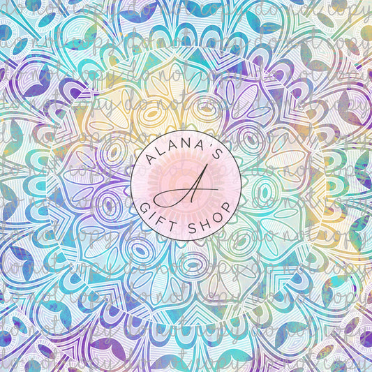 420 Mandala Cool Colors