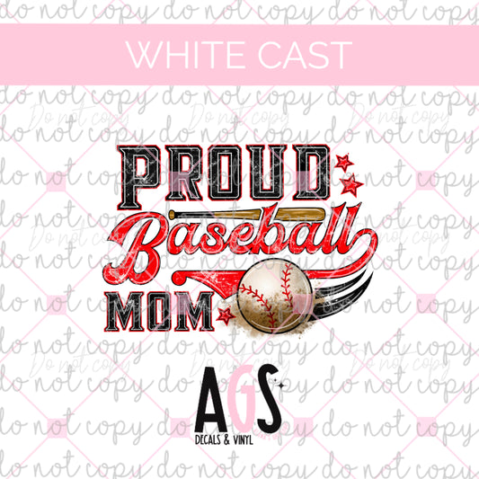 WC-151 Proud Baseball Mom