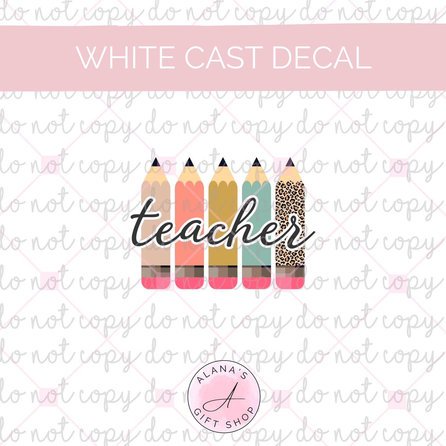 WC-021 Teacher Pencils